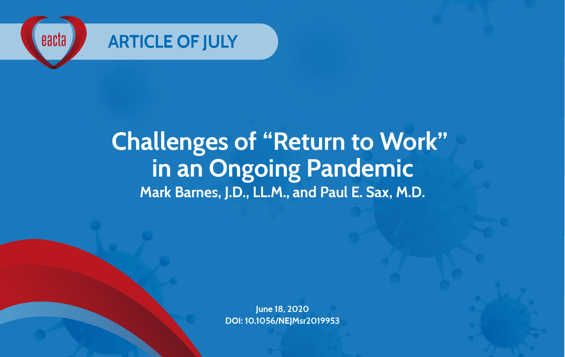 Article of the Month - July 2020