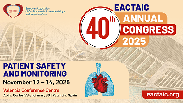 40th EACTAIC Annual Congress 2025 “Patient Safety and Monitoring”