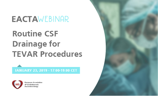 Routine CSF Drainage for TEVAR Procedures
