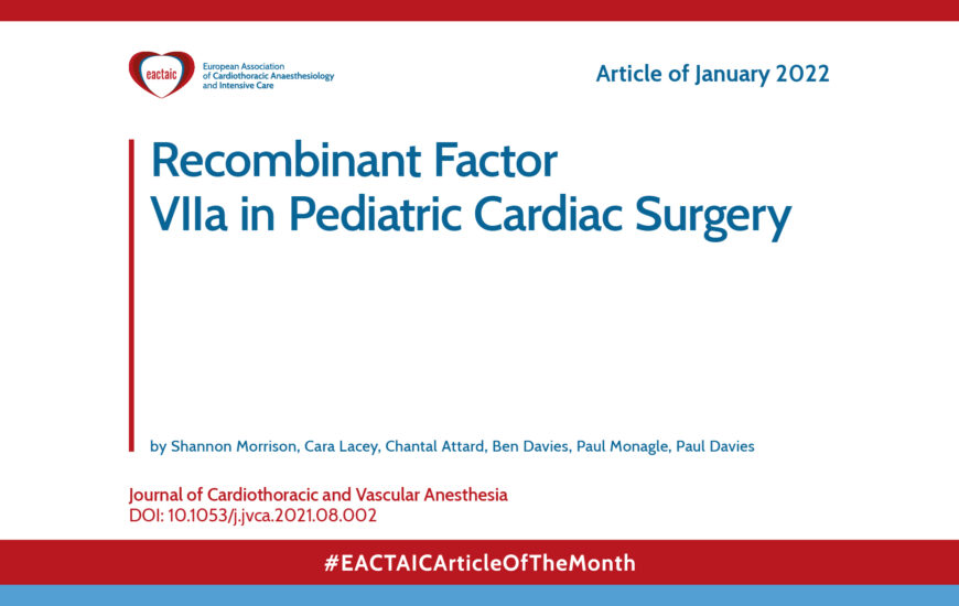 Article of the Month – January 2022